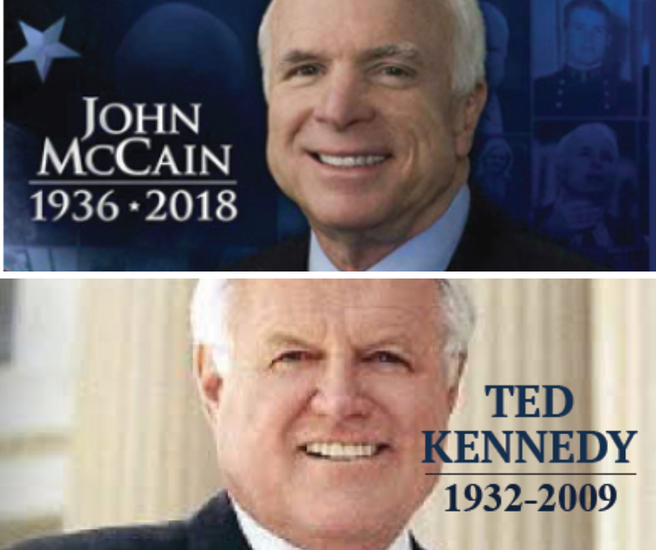 Remembering Senators John McCain and Ted Kennedy
